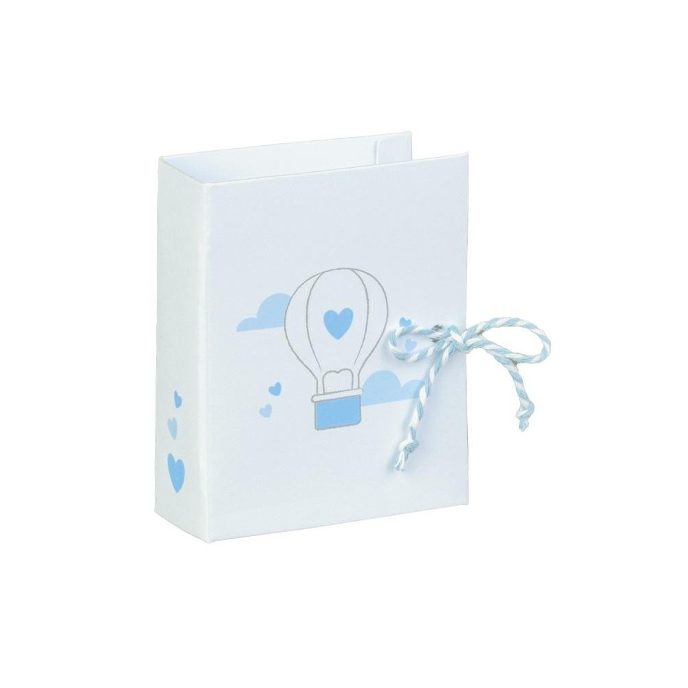 BOOK 70X60X30 BALLOON AZZURRO
